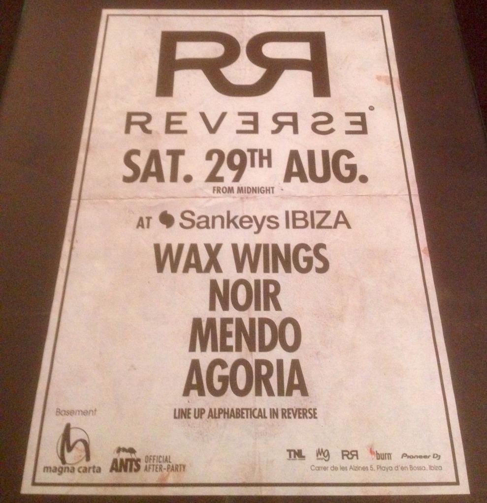 REVERSE 2015 @ SANKEYS CLUB - IBIZA CLUB POSTERS - HOUSE MUSIC DJ - Picture 13 of 15