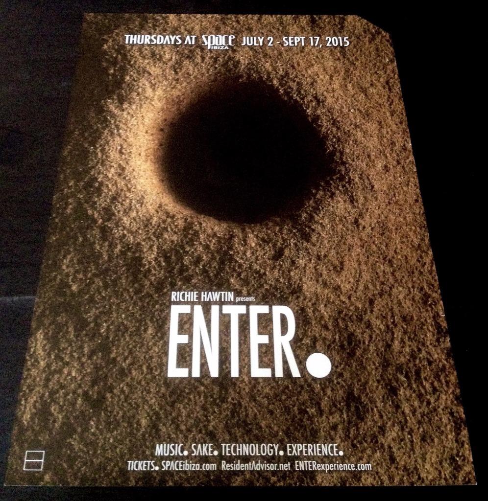 ENTER 2015 RICHIE HAWTIN @ SPACE IBIZA - IBIZA CLUB POSTERS - TECHNO MUSIC DJ - Picture 14 of 14