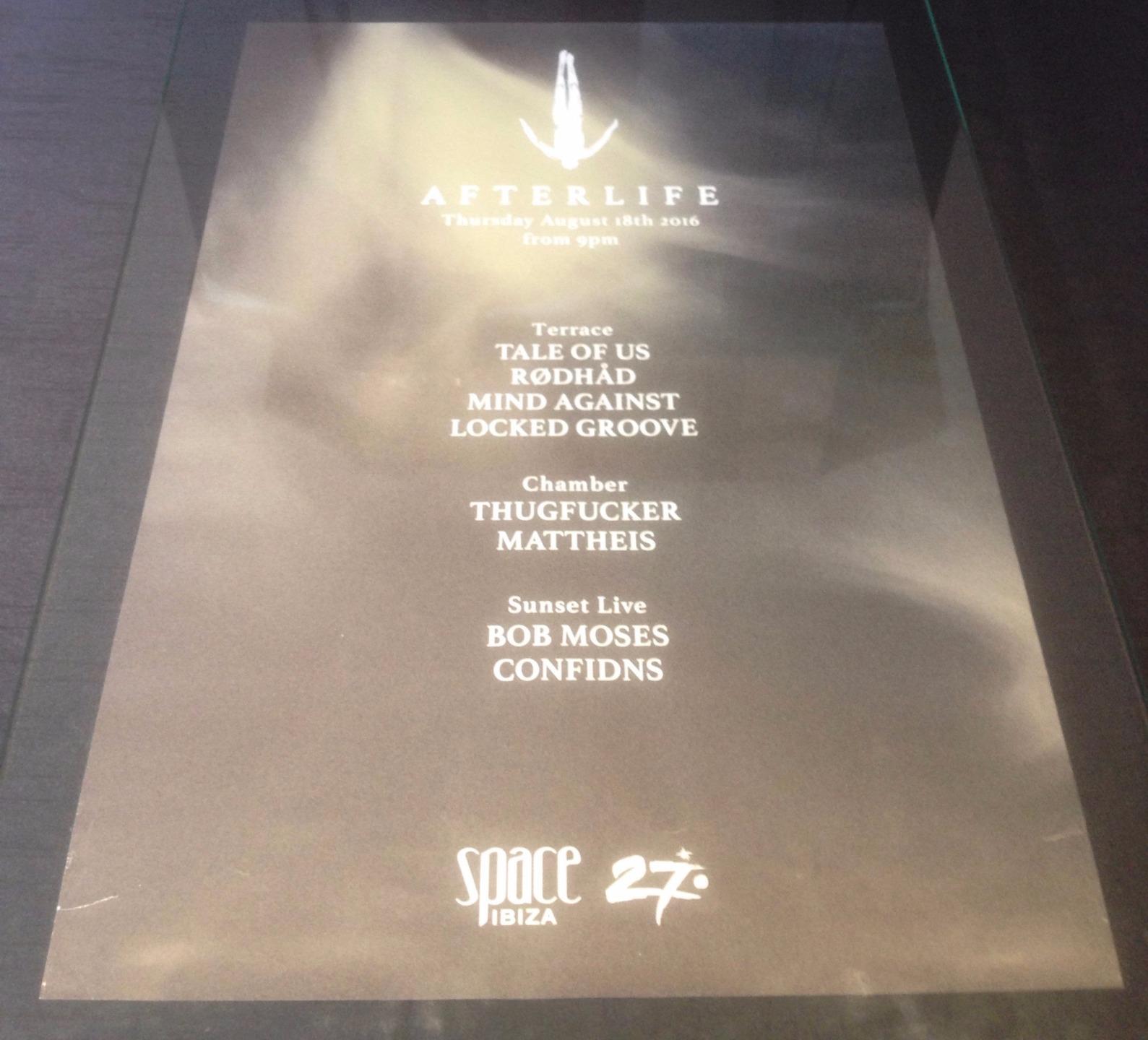 AFTERLIFE 2016 TALE OF US @ SPACE SPACE - IBIZA CLUB POSTERS - DJ TECHNO MUSIC - Picture 8 of 13