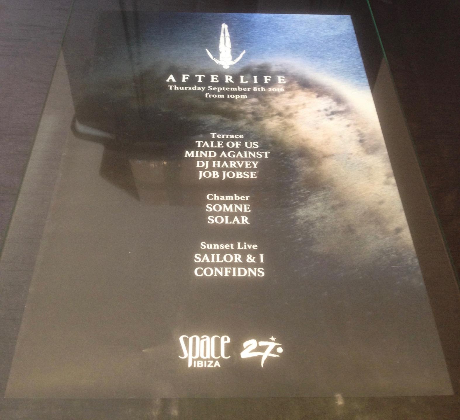 AFTERLIFE 2016 TALE OF US @ SPACE SPACE - IBIZA CLUB POSTERS - DJ TECHNO MUSIC - Picture 11 of 13