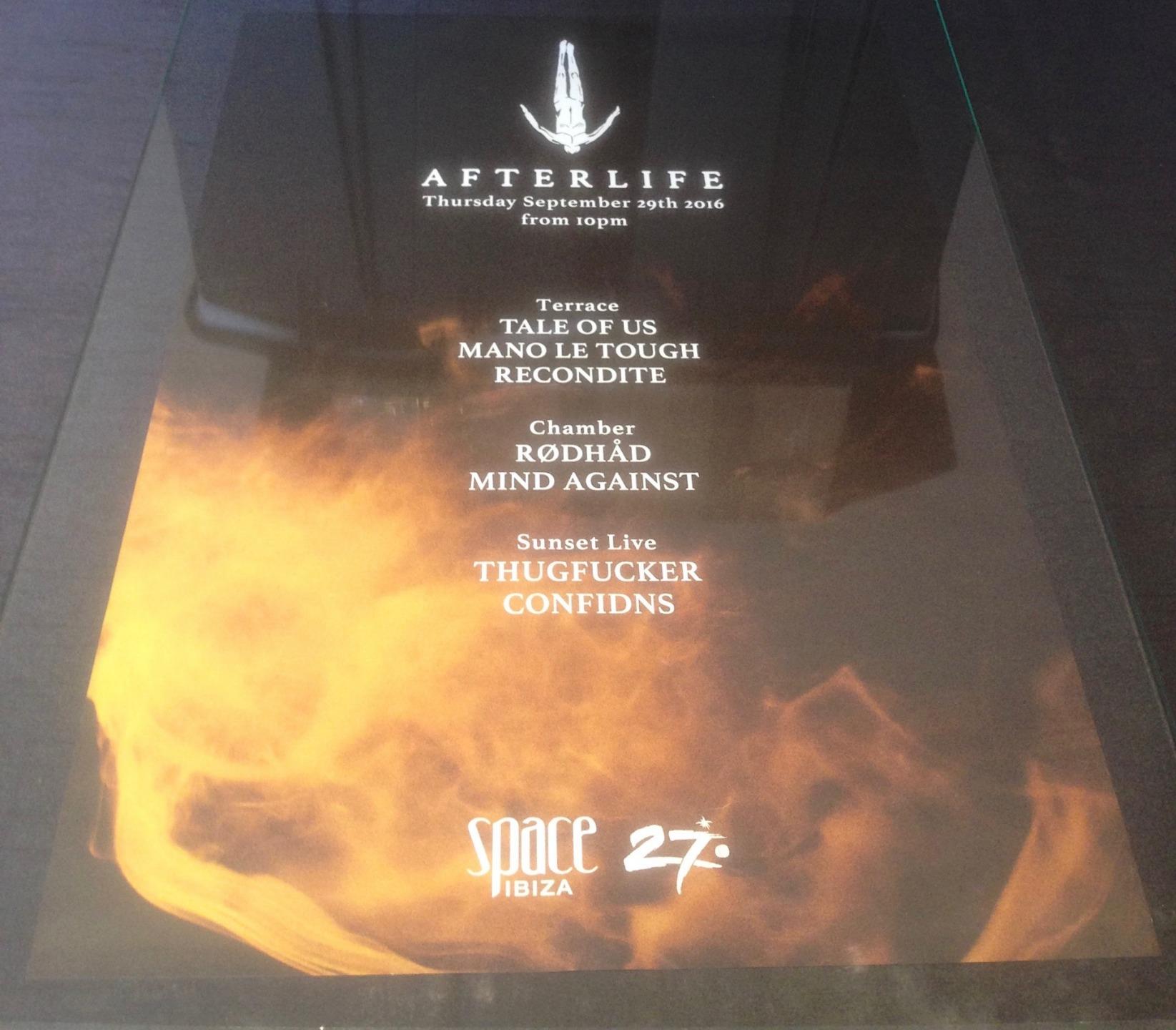 AFTERLIFE 2016 TALE OF US @ SPACE SPACE - IBIZA CLUB POSTERS - DJ TECHNO MUSIC - Picture 13 of 13