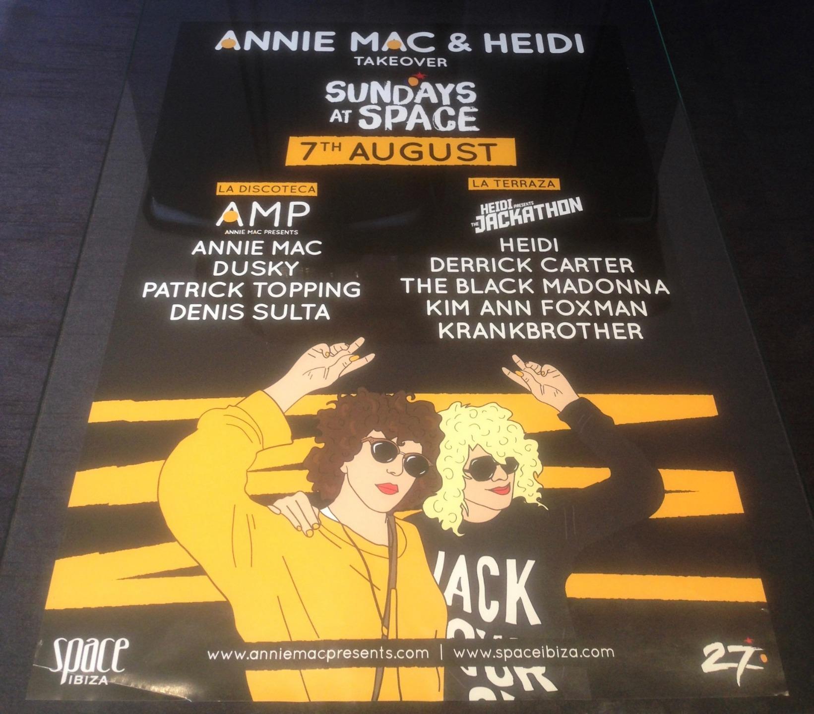 SUNDAYS AT SPACE 2016 DO NOT SLEEP @ SPACE IBIZA - IBIZA CLUB POSTERS - MUSIC DJ - Picture 10 of 18