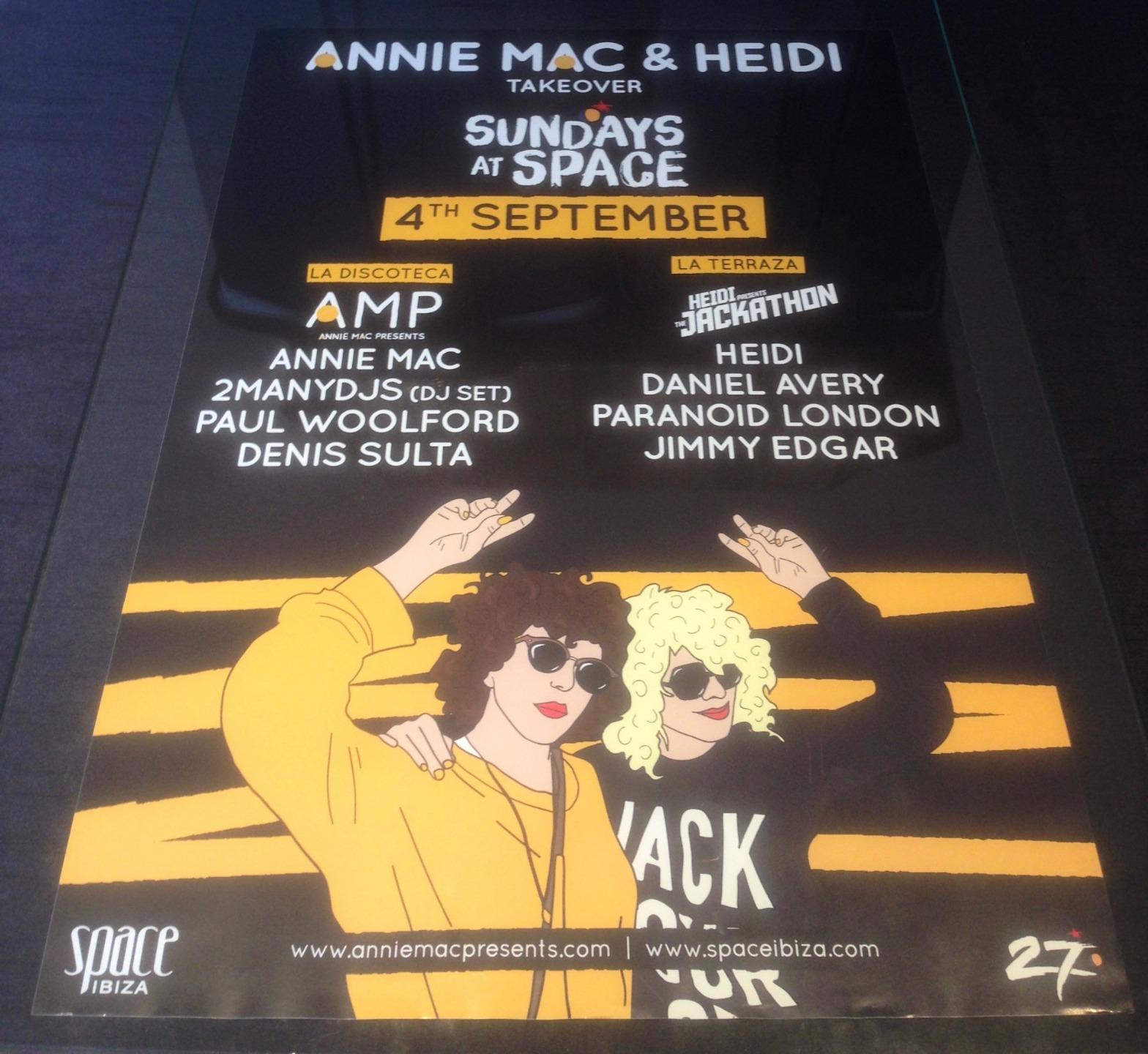 SUNDAYS AT SPACE 2016 DO NOT SLEEP @ SPACE IBIZA - IBIZA CLUB POSTERS - MUSIC DJ - Picture 15 of 18