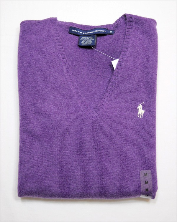 NWT POLO Ralph Lauren Womens Wool Cashmere Blend Sweater Purple $125 | eBay