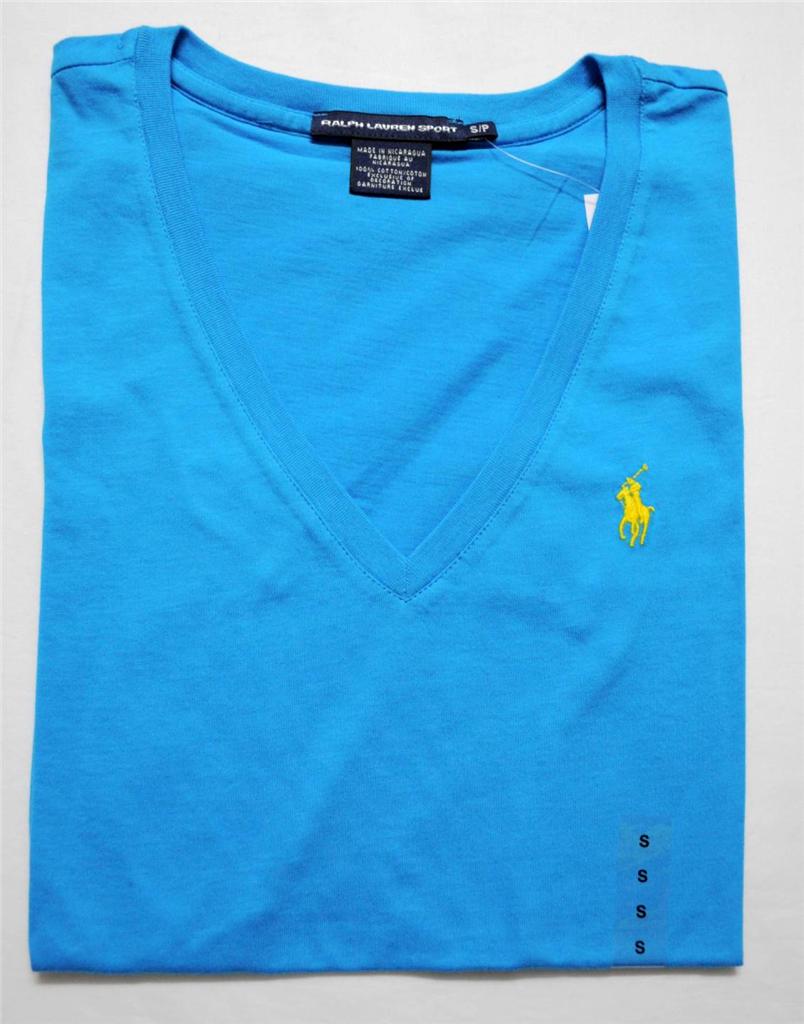 NEW With Tag POLO Ralph Lauren Womens SHORT SLEEVE SOFT Pima TEE T ...