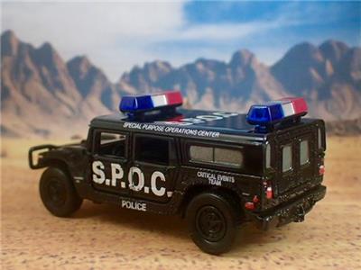 S.W.A.T. POLICE Hummer SPECIAL PURPOSE OPERATIONS CENTER