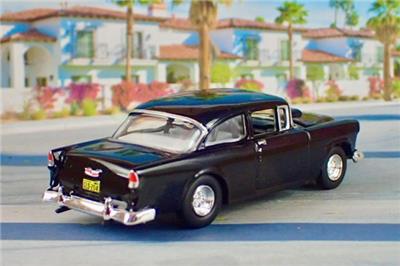ミニカー '55 Chevy American Graffiti American Graffiti 1955 Chevrolet 150 V-8 2dr Coupe Hot Rod 1
