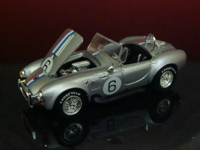 Limited hotwheels 1965 ford shelby cobra 427 s/c silver #10
