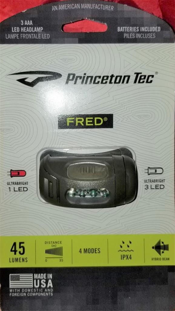 Princeton Tec 3 weiß, 1 rote LED-Lampe, 45 Lumen, Freisprech-Taschenlampe - Bild 3 von 3