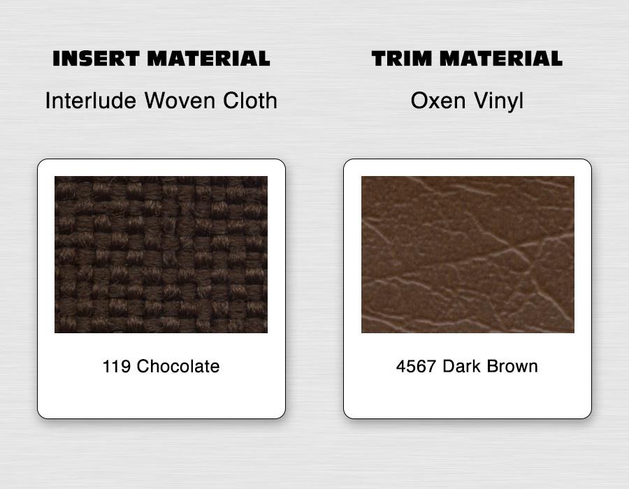 Oxen Brown Vinyl Fabric