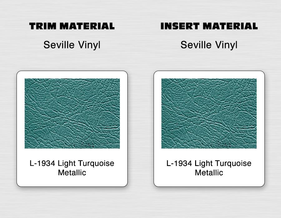 Galaxie 500XL Seat Upholstery for Front Buckets and Rear Seat 1963 - Bild 8 von 9