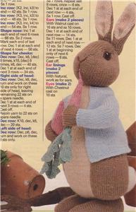 alan dart beatrix potter knitting patterns