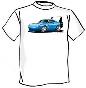 1969 Dodge Daytona Charger Muscle Car Cartoon Tshirt | eBay