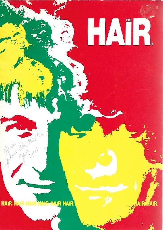 Hair Musical Souvenir Book 1969