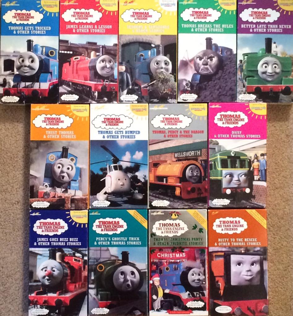 Thomas The Tank Engine And Friends Set Of Vhs Tapes Vintage | The Best ...