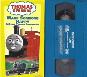 Vintage Thomas Train Friends Make Someone Happy Hard to Find Blue VHS ...