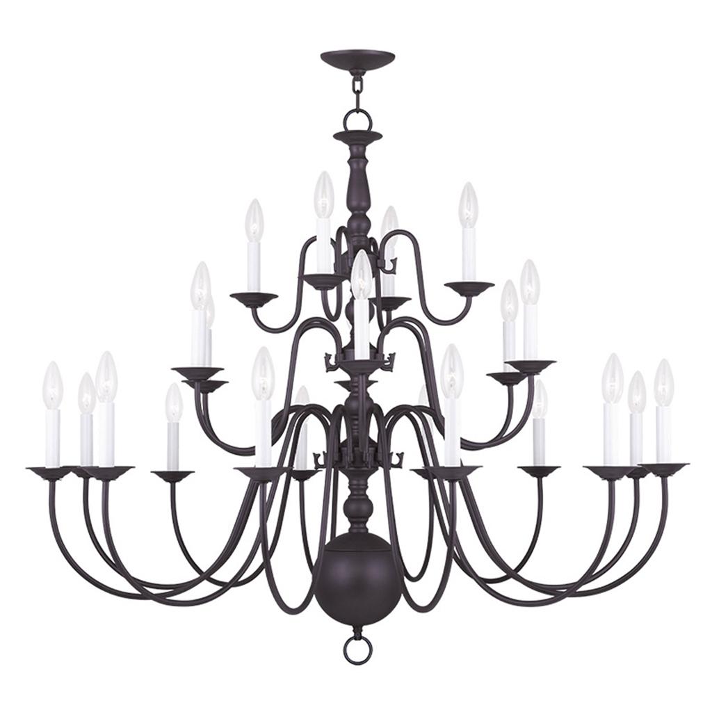 3 Tier Bronze Foyer Livex Williamsburg 22 Light Chandelier Fixture 3 Tier Chandelier Lighting Fixture Chain 6 Wire 15 Canopy 5 D 12 4 X 60 Watts Candelabra Base Bulbs Not Included In Box Ul Rating Damp