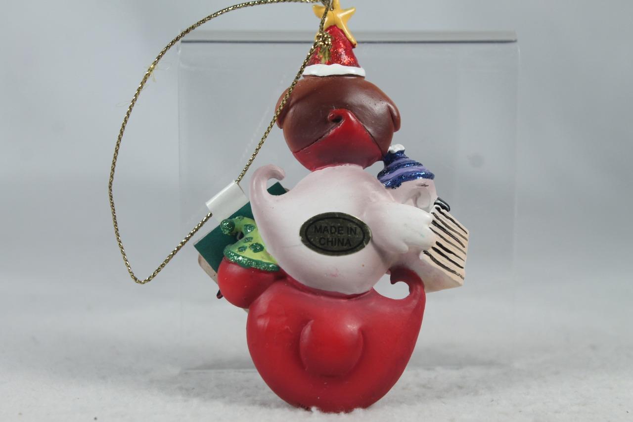 'Stacked Birds' 3 birds Ornament - By Kurt Adler #J9674 NEW! product image view 2