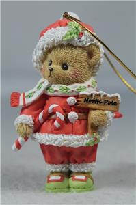 Cherished Teddies 2022 Annual Santa Bear Ornament 135573 New In
