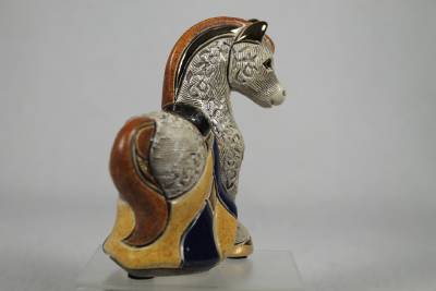 DeRosa Rinconada Family Figurine /'Baby White Horse/'  Zodiac 2014 NEW #F365W NIB