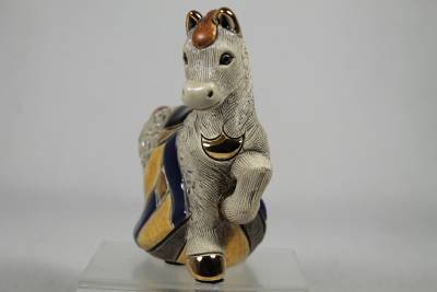 DeRosa Rinconada Family Figurine /'Baby White Horse/'  Zodiac 2014 NEW #F365W NIB
