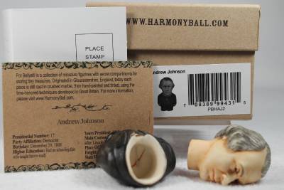 Harmony Kingdom Ball Pot Bellys Belly /'Andrew Johnson/' #PBHAJ2 Retired New In Bx