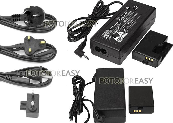 Adaptateur Secteur Faux-Batterie Vhbw Pour Canon DR-E10 - Alimentation Continue Appareil Photo, Studio, Streaming - 7