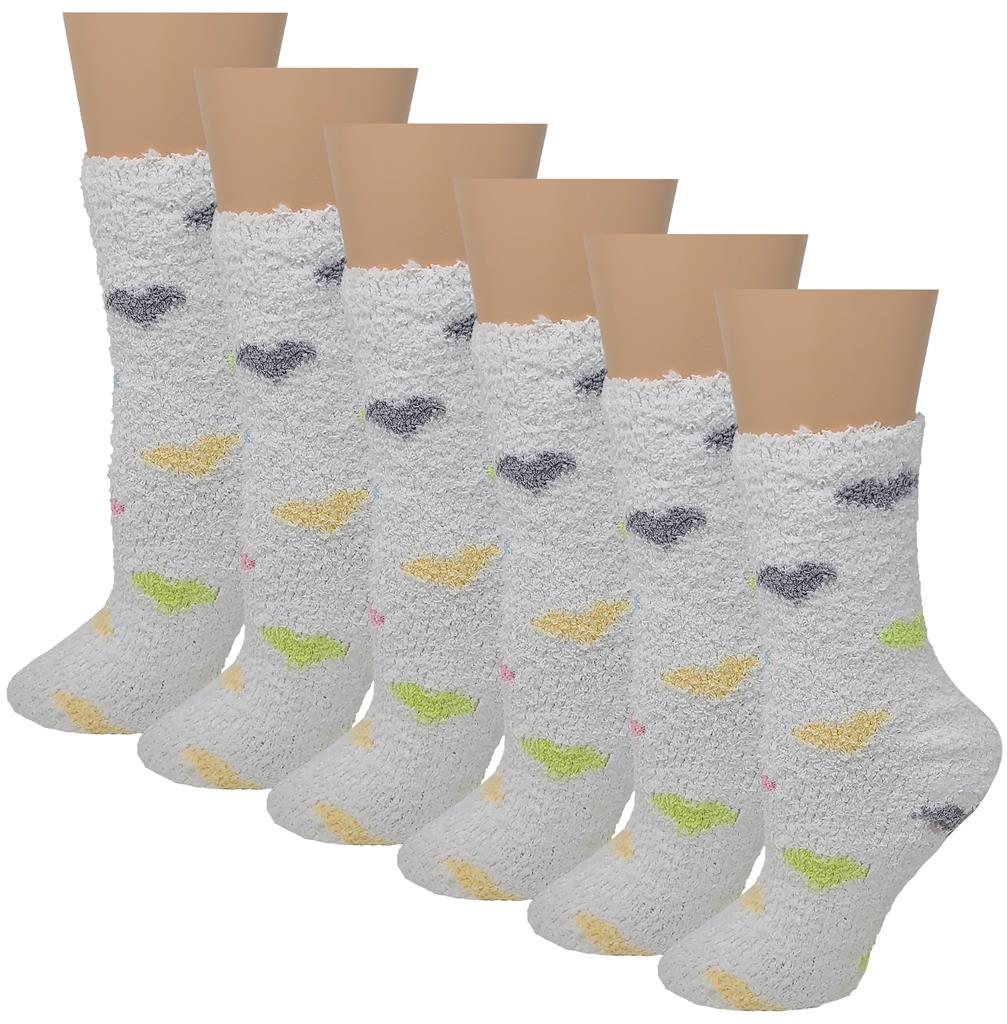 6 Paar rutschfeste Krankenhaussocken gemütlich unscharf Slipper Griffsocken - Bild 7 von 8