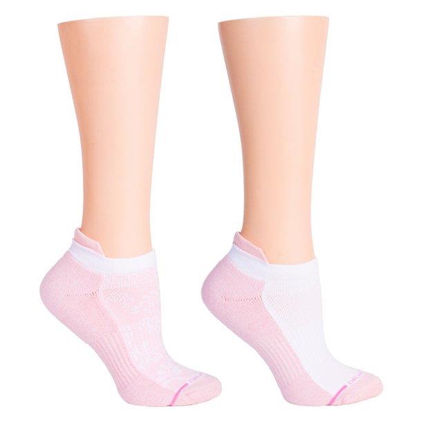 Dr. Motion Women's 2 Pack Plant Design Compression Ankle Socks - Picture 4 of 5