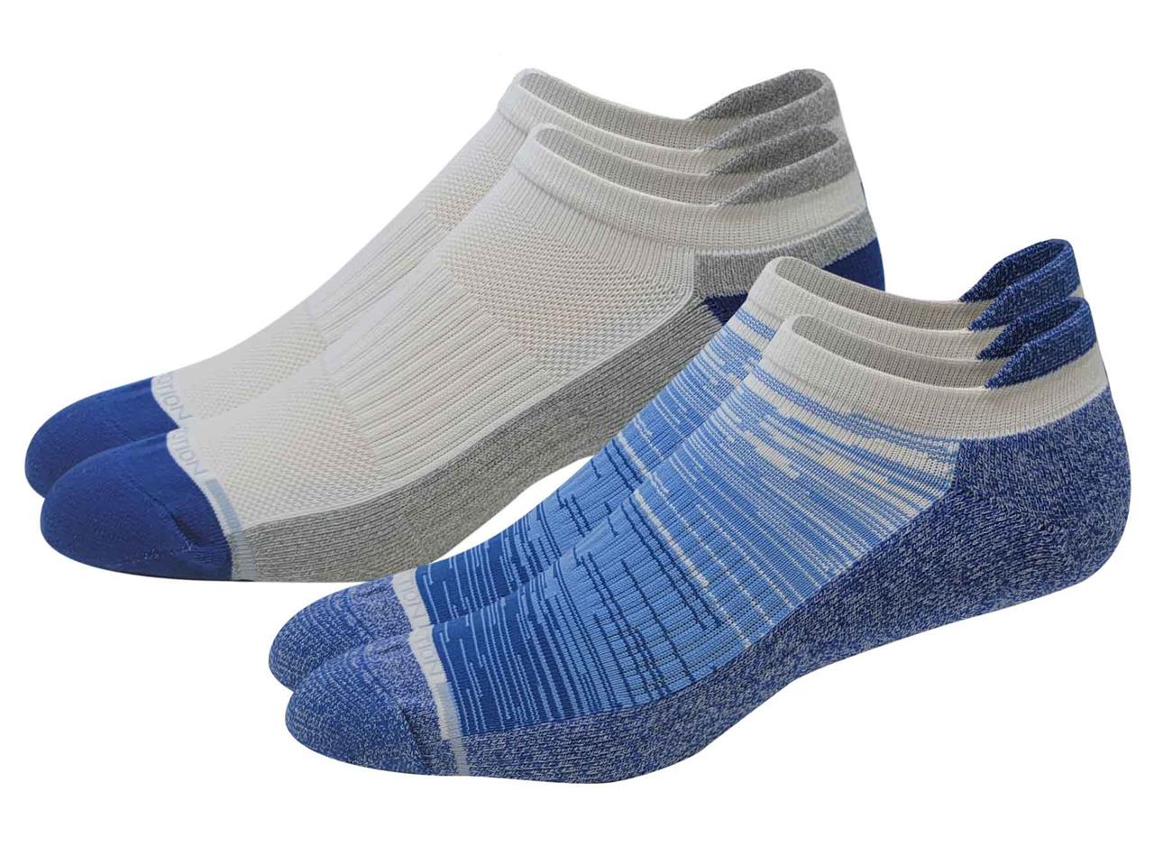 Dr. Motion Men's 2 Pack Everyday Compression Ankle Socks