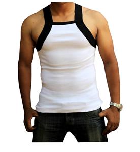 Different Touch Mens G-Unit Style Square Cut Underwear Shirt