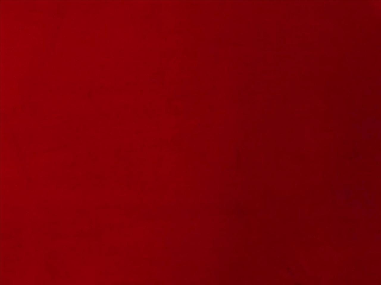 Rot 100/%Cotton samt Velour Stoff Polster Vorhang Verkauft pro Yard 54 in Breit