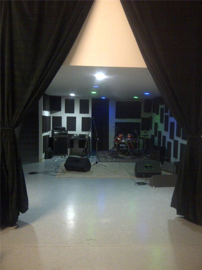 Black Long Theater Stage Sound Dampening Drapes Velvet Curtain Panel 120 inch H