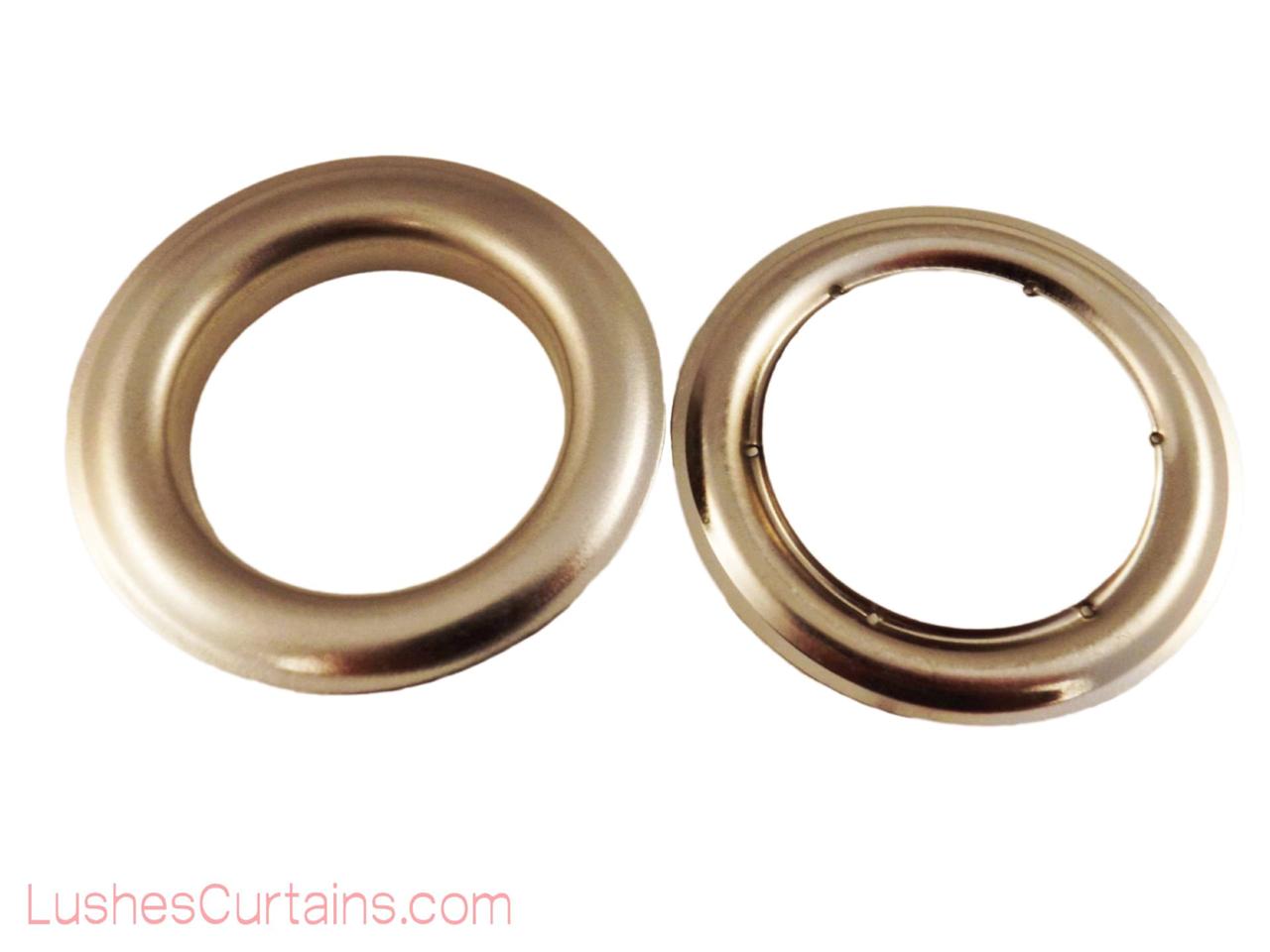 Curtain Drapery Nickel Metal Grommets Eyelets 12 Inner Diameter 19/16