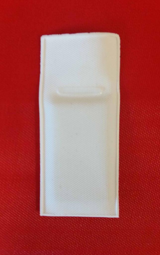 Lot Of Lead White Vinyl Covered Curtain Hem Weights Drape