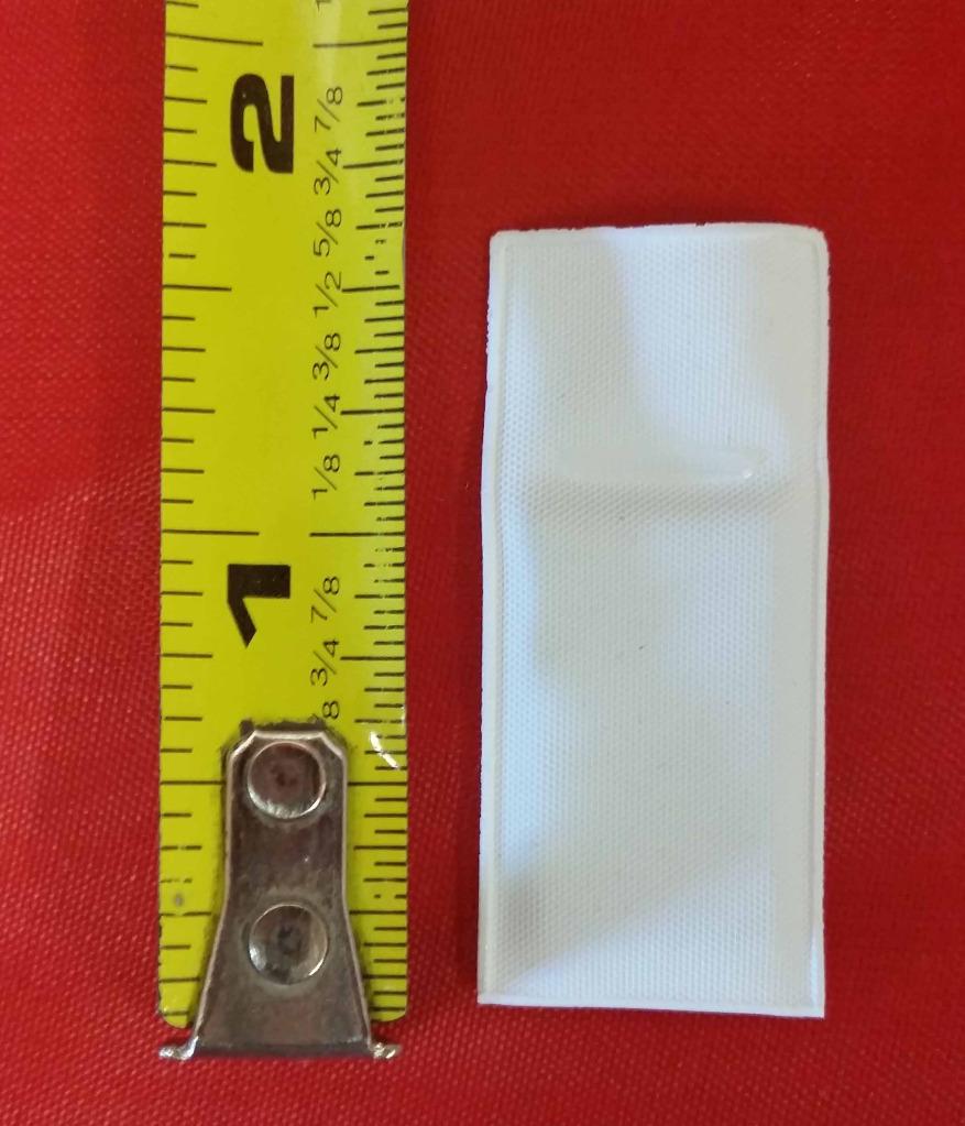 Lot Of Lead White Vinyl Covered Curtain Hem Weights Drape