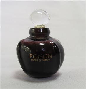 90s Vintage Poison Esprit de PARFUM Christian Dior Poison Mini 5ml ...