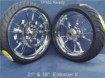 Harleyです。 P2 21尺 Harley-Davidson Softail Dyna Laced Front Wheel 21x2.15 Black