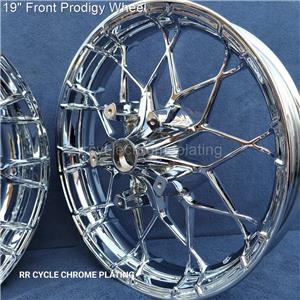 ハーレー　19インチリム　クローム Harley Chrome Prodigy Wheels 19 F 18 R Street Glide Special