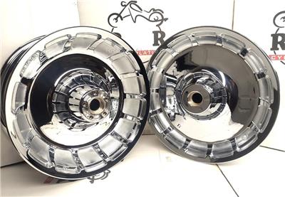 パーツ Harley Davidson Fat Boy aluminum Wheels Harley Davidson Chrome Fatboy Fat boy Wheels 2018-2024 FLFB
