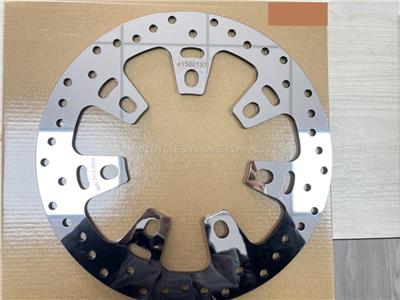 Harley Polish 11.8 Dual Front Brake Rotors Slicer II Wheel 20-24