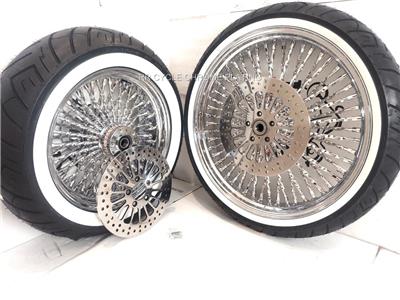 国内外の人気 Wheels Spoke Twisted Cali 52 Mammoth DNA Rotor Harley Tire ミュージシャン