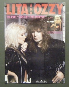 Ozzy lita ford close my eyes forever album
