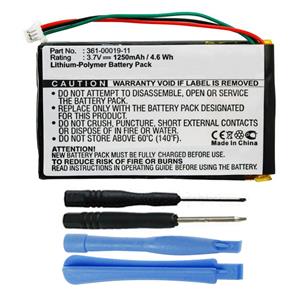 Batterie Rechargeable CELLONIC Pour Garmin Nüvi 255, 200, 205 - 1250mAh 3.7V - Remplacement Longue Durée