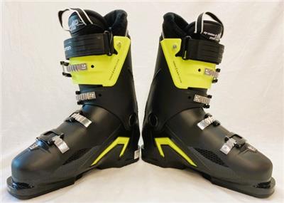 Salomon Men's S Pro X90 Snow Ski Boot Black Acid Green Sz 25