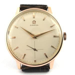 NEAR MINT 1958' OMEGA 2933 GOLD PLATED MANUAL WIND ORIGINAL DIAL