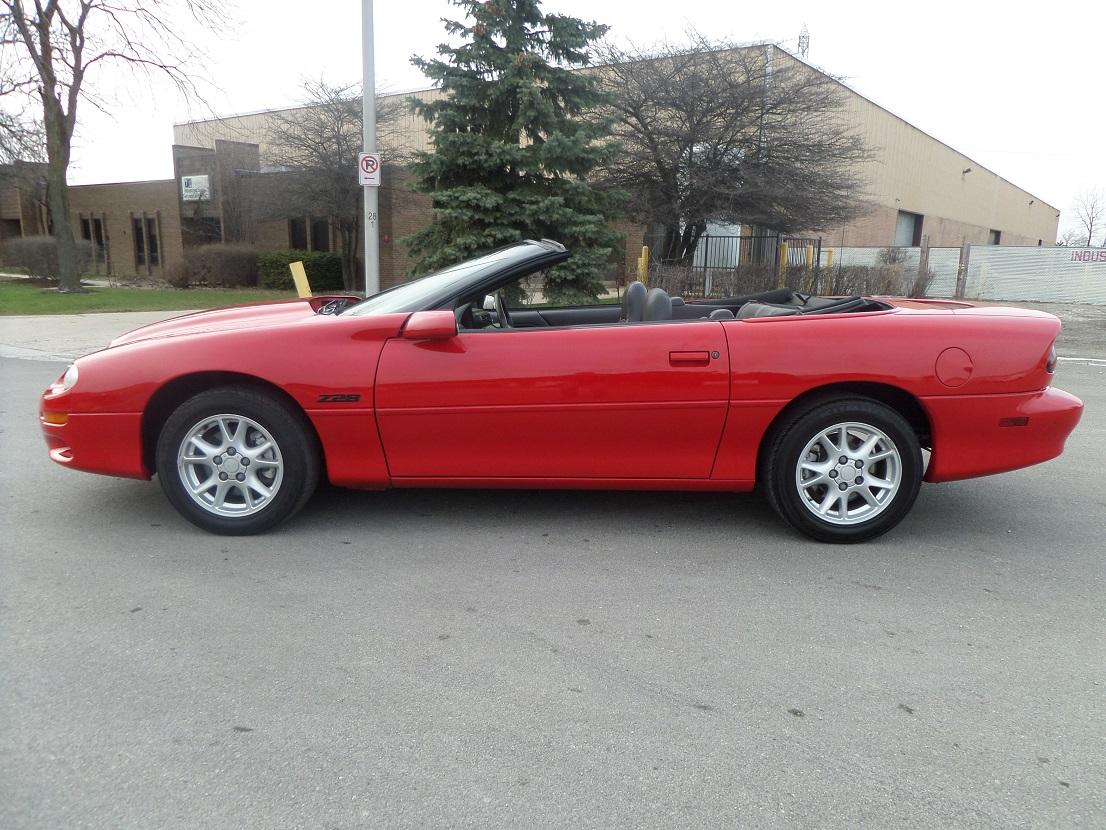 Used 2002 Chevrolet Camaro Z28 Convertible 5 7l V8 Automatic 2002 Chevrolet Camaro Z28 Convertible 5 7l V8 Automatic Leather Stock