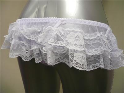 Women Lace Lingerie Mini-Skirt G-String Panty Undies | eBay