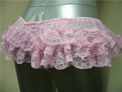 Women Lace Lingerie Mini-Skirt G-String Panty Undies | eBay
