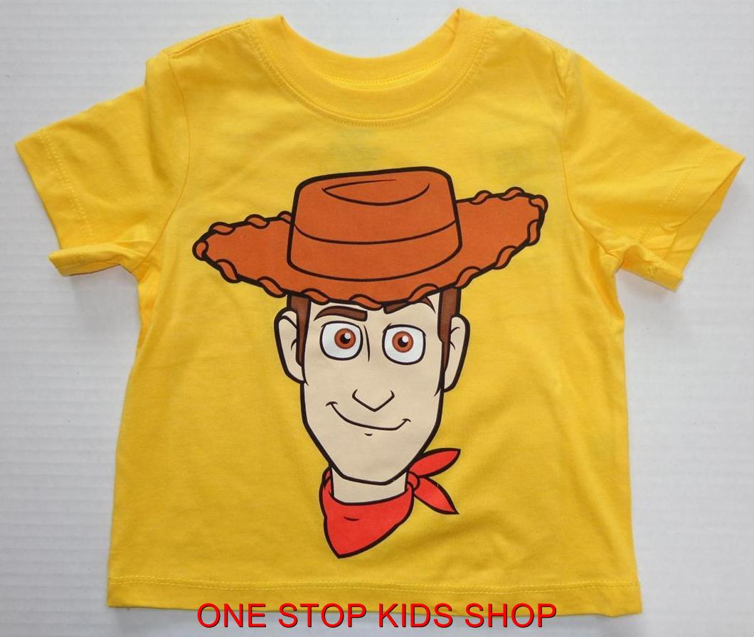 WOODY THE SHERIFF Toddler Boys 2T 3T 4T Tee SHIRT Top TOY STORY Disney ...